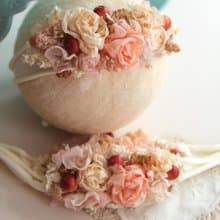 嬰兒頭帶 寶寶頭帶 嬰兒頭飾 頭飾 彌月禮物 彌月頭飾 百日宴頭飾