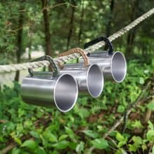 日本【SALUS 佐藤金屬】不鏽鋼可掛式馬克杯(3色)