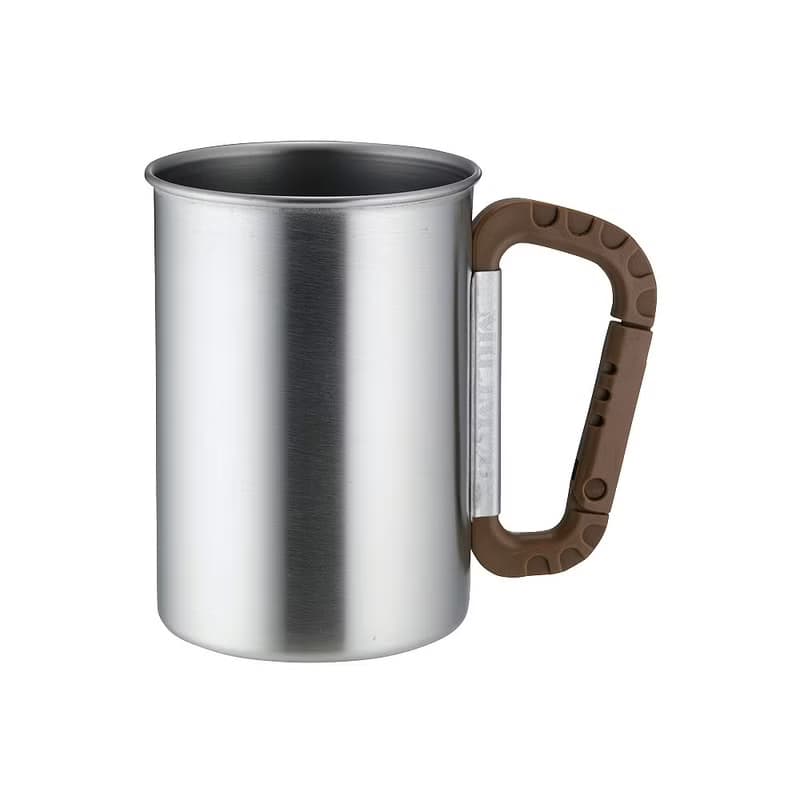 日本【SALUS 佐藤金屬】不鏽鋼可掛式馬克杯(3色)