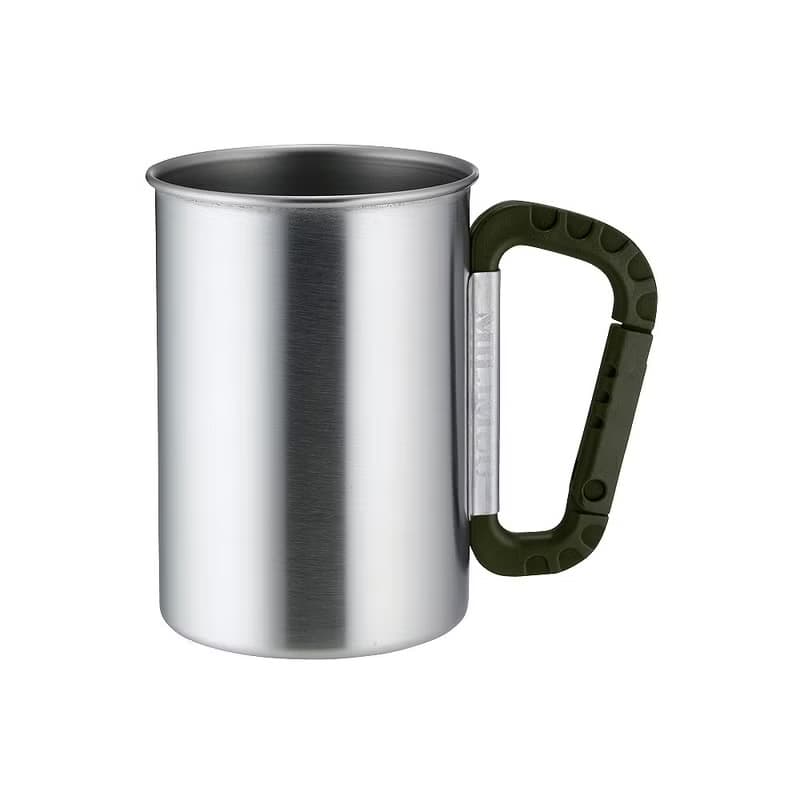 日本【SALUS 佐藤金屬】不鏽鋼可掛式馬克杯(3色)