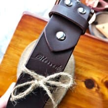 皮帶 皮革材料包 35mm 免費刻字 手工包 義大利 植鞣皮 手工皮帶