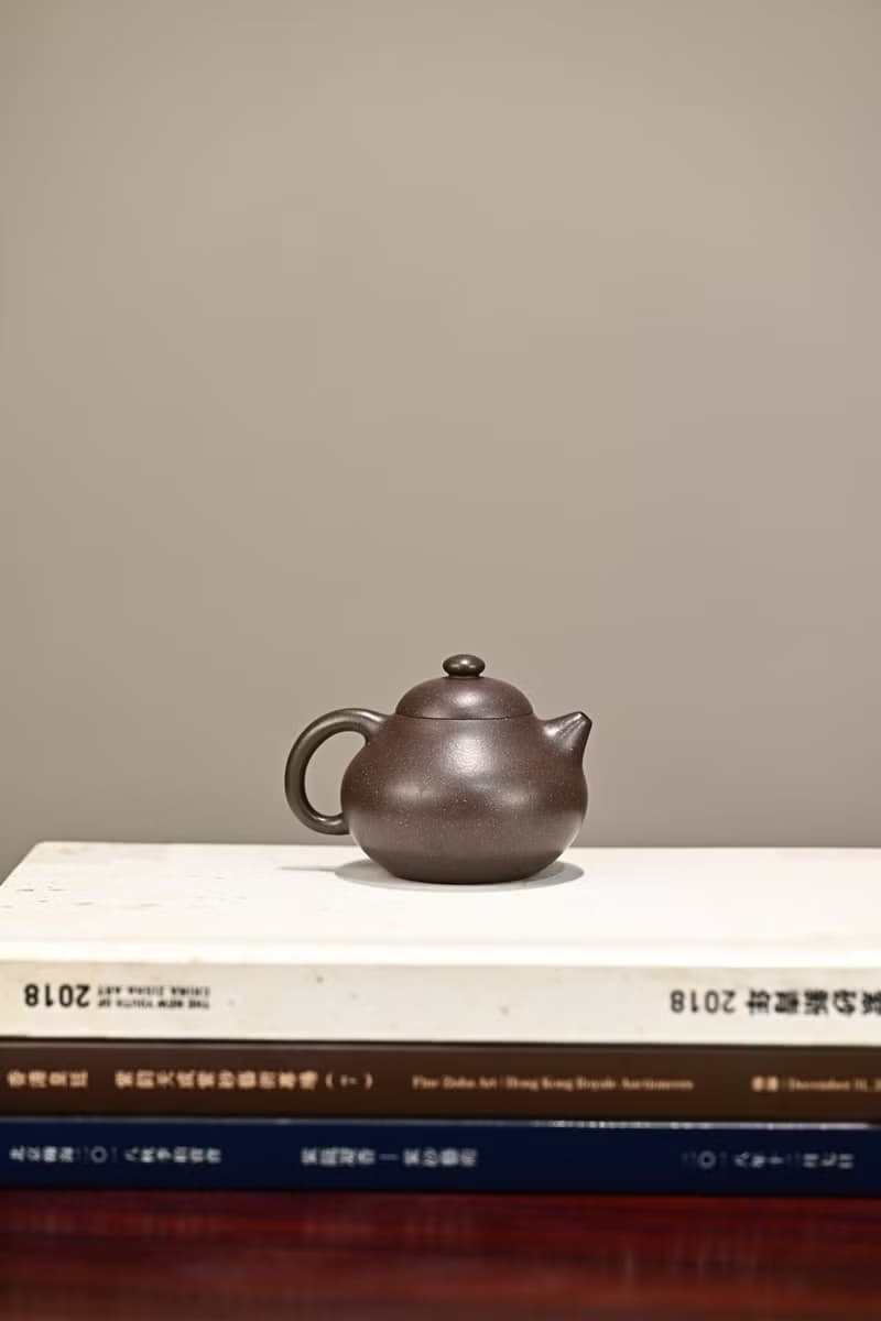 文旦 全手工 實力派陶手作品容量150cc原礦段泥在文人的眼中文旦