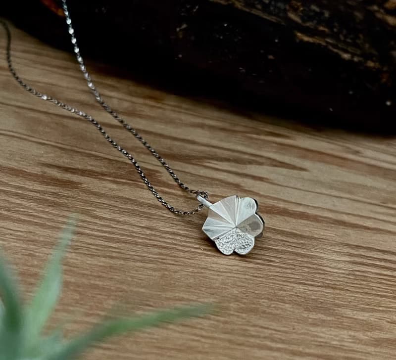 幾何四葉草 手作金工