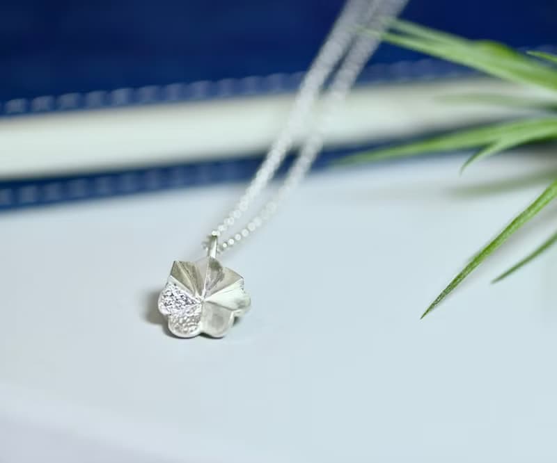 幾何四葉草 手作金工