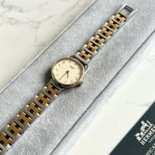絕版古董錶 Hermes Arceau 二手男女裝金屬錶帶 手錶 腕錶 中古