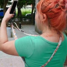 側背手機掛繩 Crossbody Phone Strap - 老磁磚　畢業禮物推薦