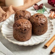 熔岩可可司康 苦甜巧克力 減糖風味 3入 點品手作