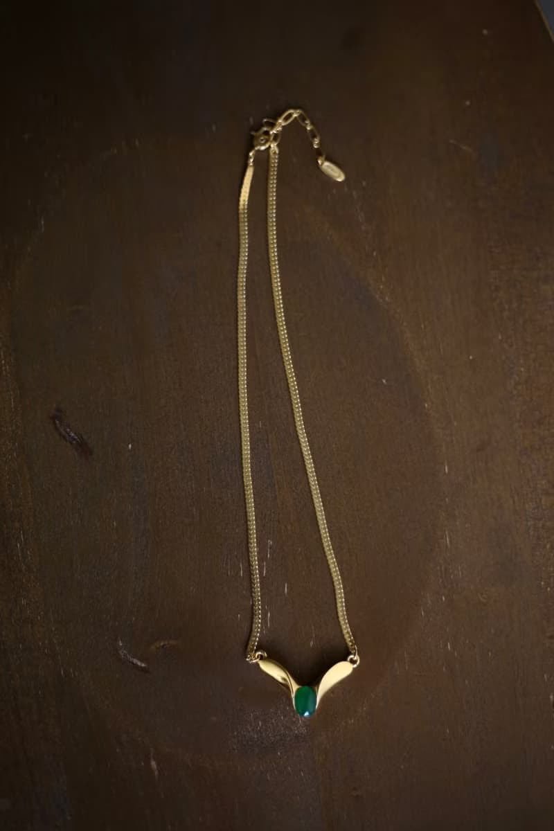 Lancel Necklace 古董飾品/項鍊/首飾/復古