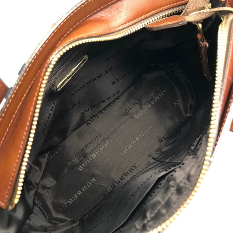 【 日本直送　名牌中古包 】BURBERRY バーバリー ノヴァチェック トートバッグ ベージュ キャンバス vintage ヴィンテージ bc7gmg
