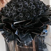 99朵/巨大花束/大型花束/求婚花束/黑玫瑰/生日花束/情人節花束