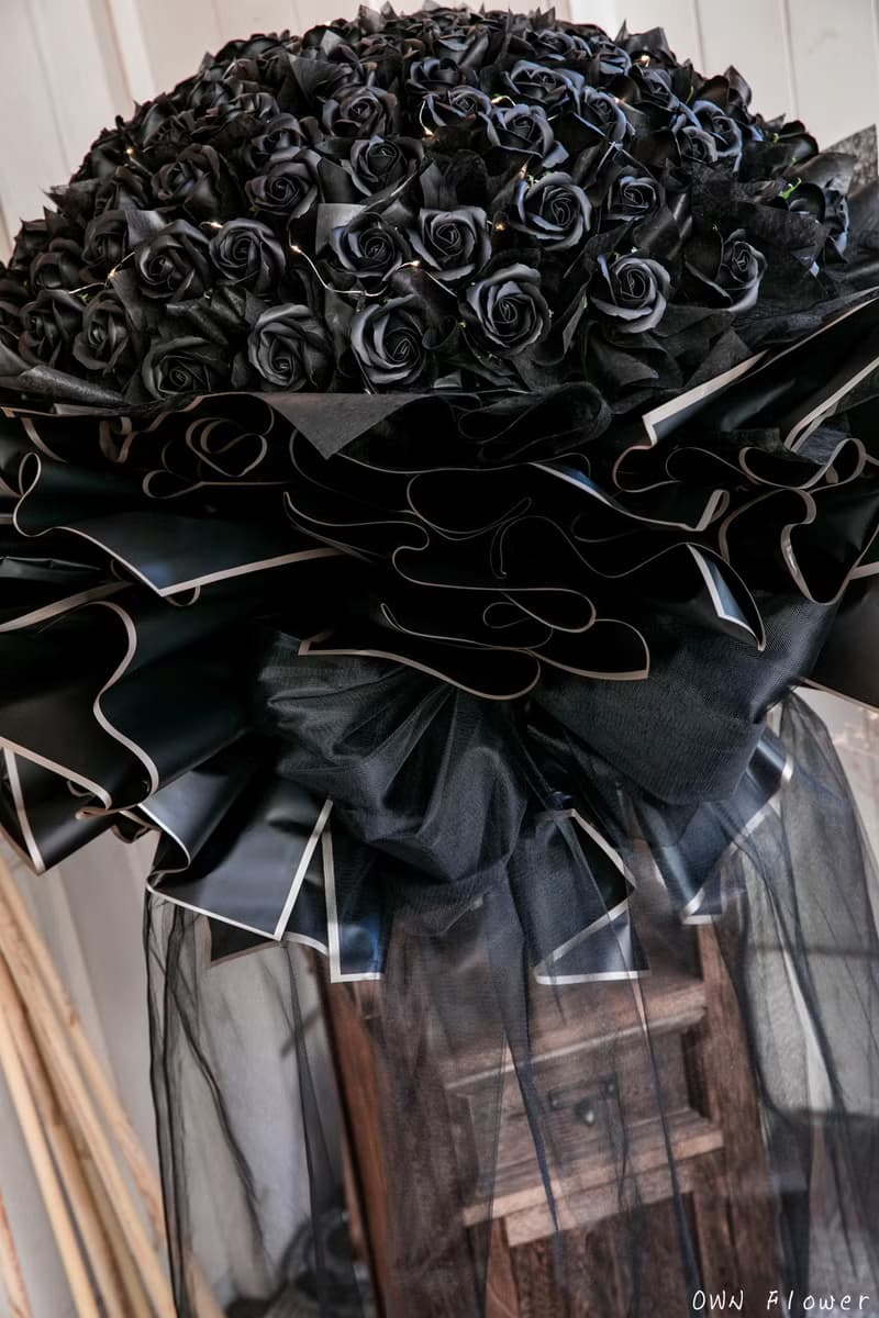 99朵/巨大花束/大型花束/求婚花束/黑玫瑰/生日花束/情人節花束