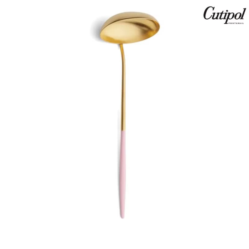 葡萄牙Cutipol GOA系列粉紅金29.5cm大湯杓