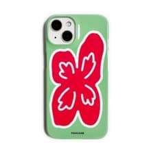 deep flower 硬質手機殼 magenta