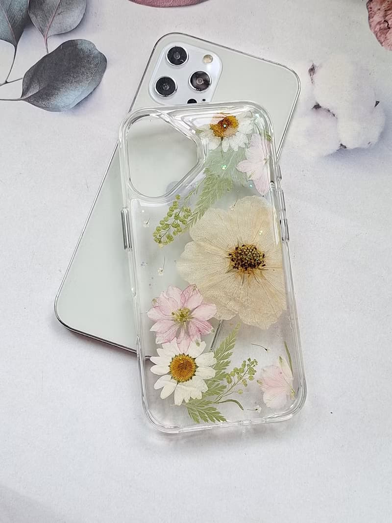 手作押花手機保護殼| 訂製 | Apple iPhone 16