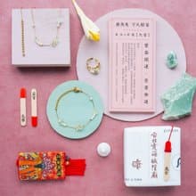 春天來了招財 開工 戀愛 葡萄石 * 項鍊 手鍊 耳骨夾【霞海月老】