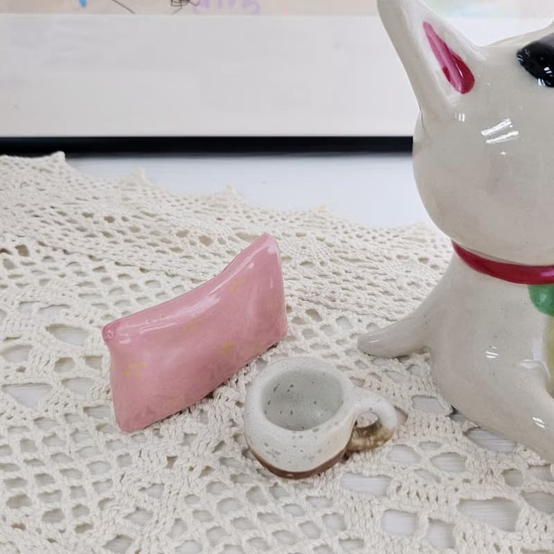 超級招財醜醜貓店長陶瓷