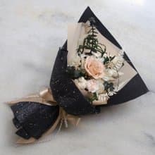 【古典墨色】永生玫瑰花束 / 情人節 / 畢業花束