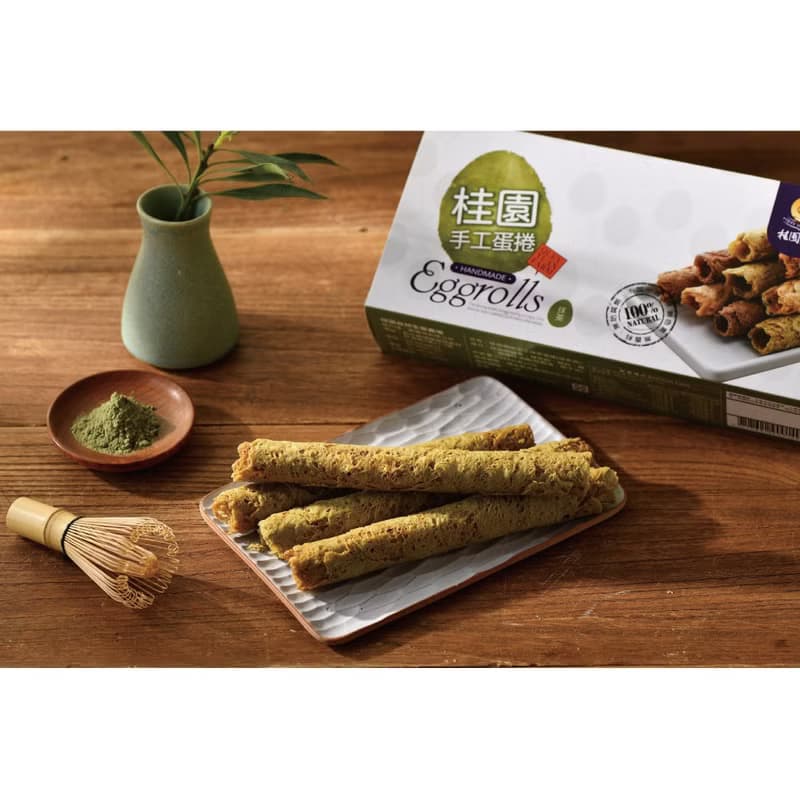 【桂園農場】手工蛋捲-口味任選(原味、咖啡、茶香、巧克力)