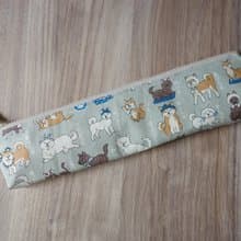 狗狗們 灰 - 餐具袋 環保餐具袋 | 海柏手作