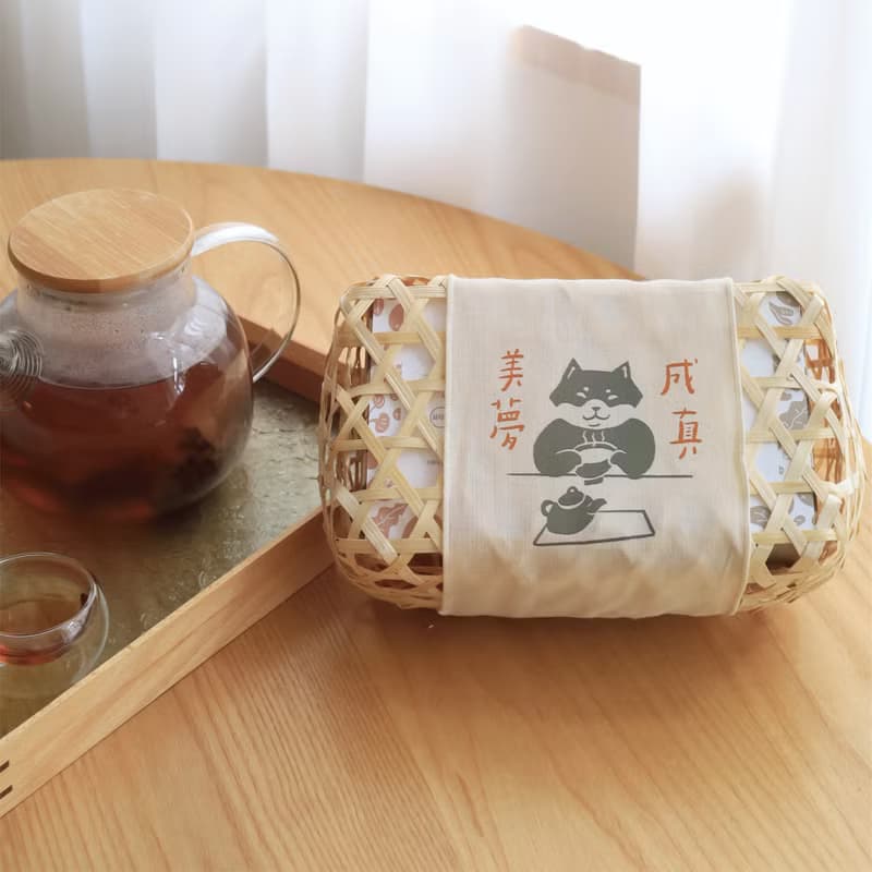 送禮推薦 | 公益禮盒 | 美夢成真【養生漢方茶竹編禮盒】5%營收支