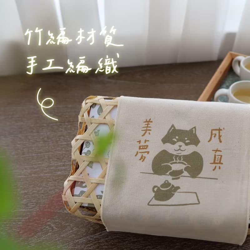 送禮推薦 | 公益禮盒 | 美夢成真【養生漢方茶竹編禮盒】5%營收支
