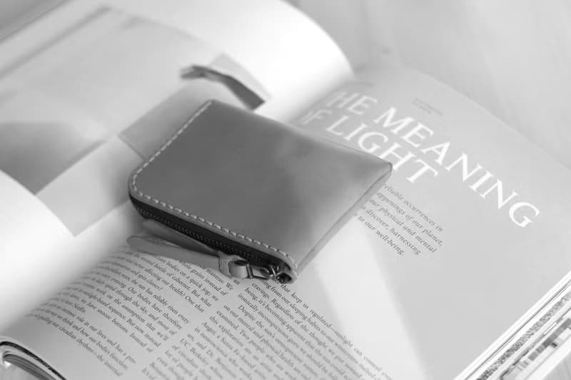 薄型拉鍊短夾 - 深海藍