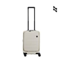 【升級版】【LOJEL】CUBO 19吋前開擴充 登機箱 亞麻白