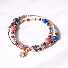 花見巴賽 手鍊。紅紋石 青金石 紅石榴 藍晶石 堇青石。勇氣 智慧
