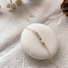 隕石 純銀手鍊/ 經典設計 清新