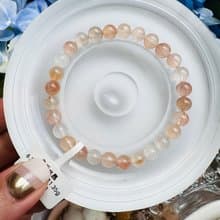 小精品拉絲氣質彩兔毛水晶6.3-6.6mm11.35g細絲星閃氣質首選