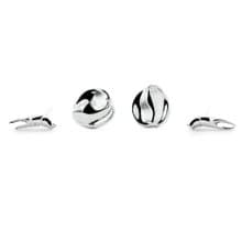 【換季特賣】Dual set: a pair of mini jingle shell and a pair of crab claw earrings