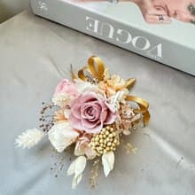 永生花胸花  婚禮胸花