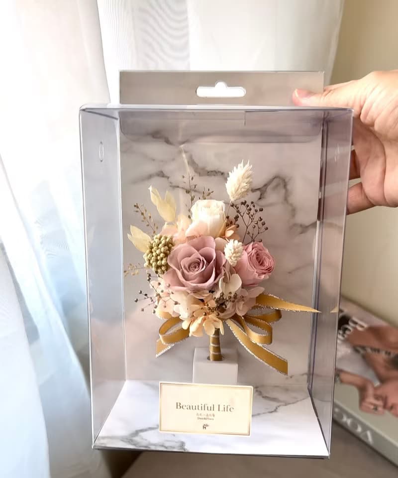 永生花胸花  婚禮胸花