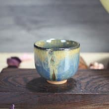 【送禮好物】90ml 天目釉 直身圓口茶杯 酒杯 鶯歌名家葉敏祥作