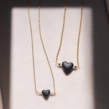 一棵善良的黑心迷你珍珠項鏈