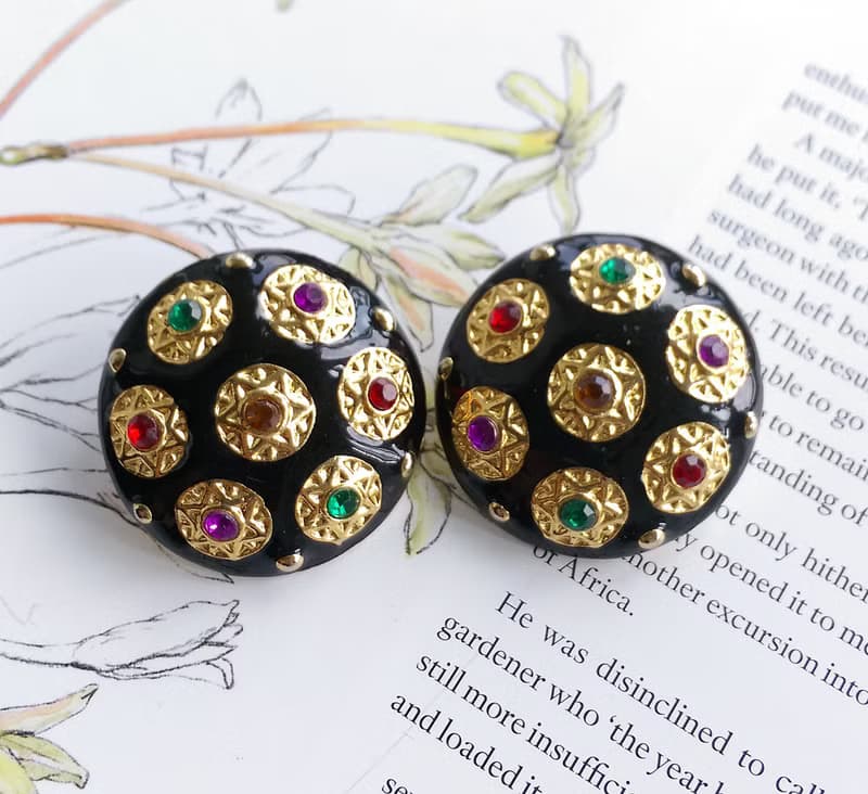 Vintage Jewelry 西洋古董飾品 摩登年代 夾式耳環