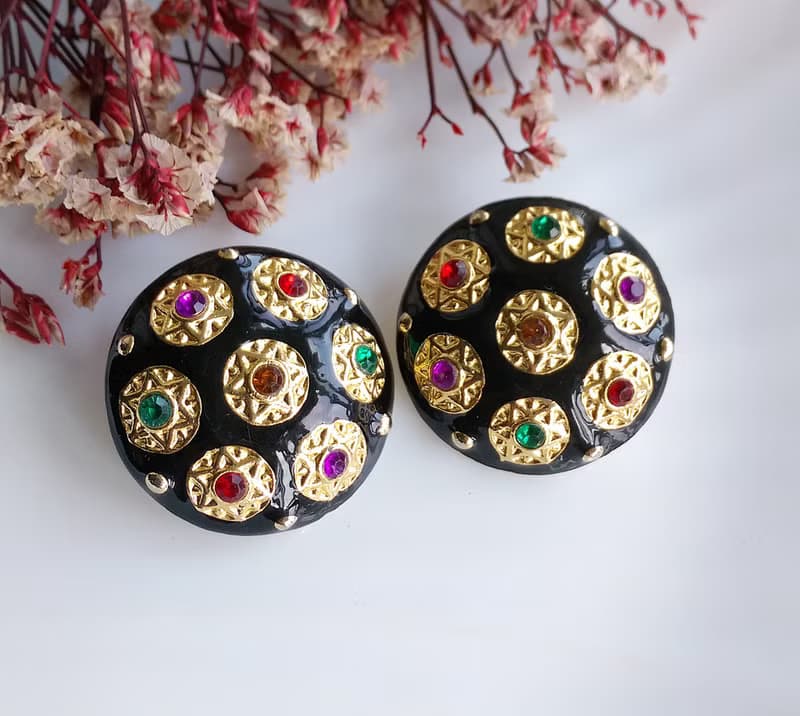 Vintage Jewelry 西洋古董飾品 摩登年代 夾式耳環