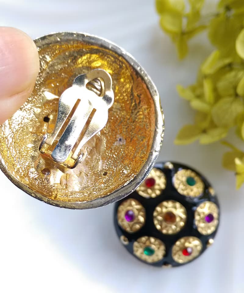 Vintage Jewelry 西洋古董飾品 摩登年代 夾式耳環