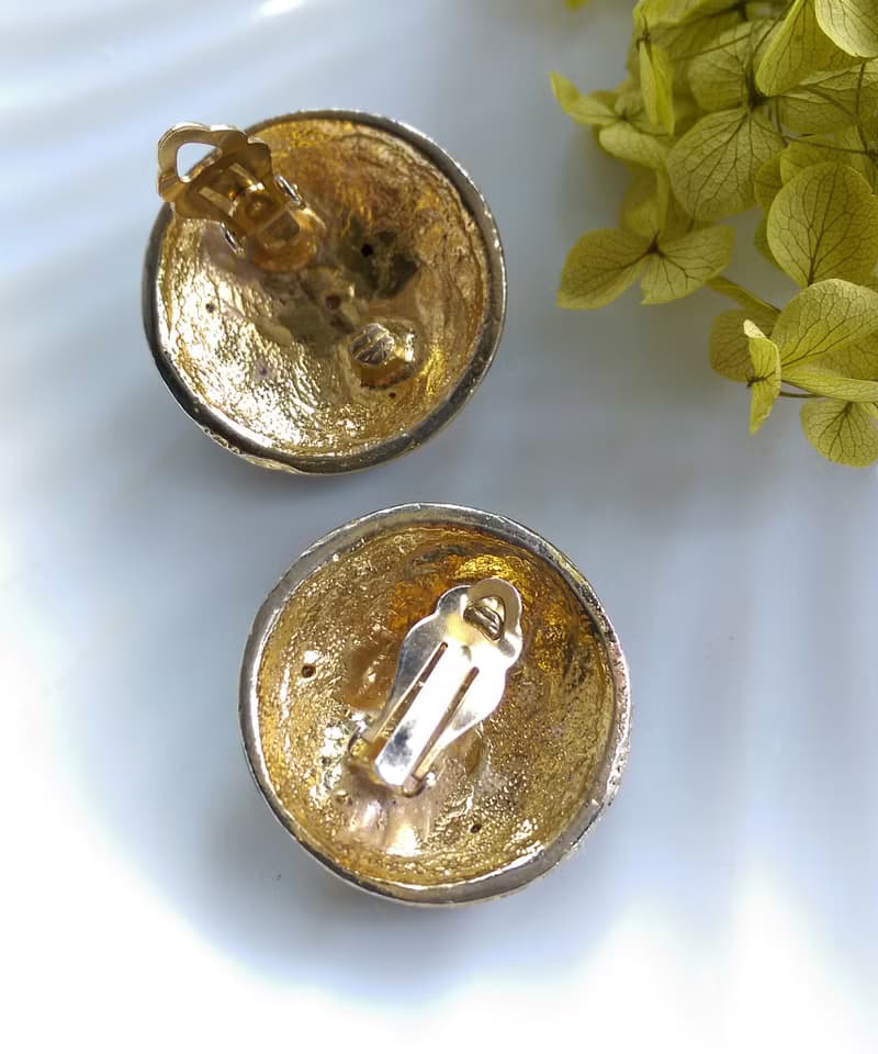 Vintage Jewelry 西洋古董飾品 摩登年代 夾式耳環
