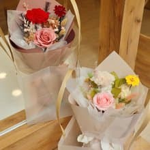 柔光系康乃馨永生花束 母親節限定款