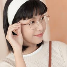 FROMEYES 高折濾藍光眼鏡×氣質 up 金屬貓眼框
