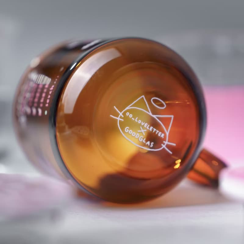 好玻 × 寫情書的人-聯名單層玻璃杯
