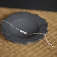 長夜月光石純銀手鍊