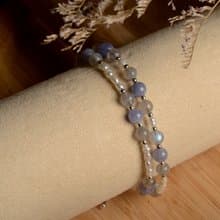 【神山晶礦】丹泉珍珠拉長手鍊/丹泉/拉長/珍珠