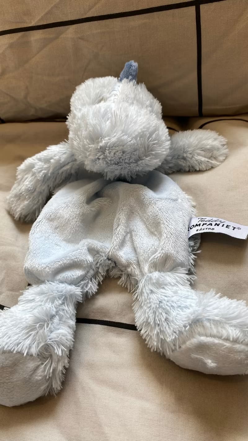 北歐 瑞典 Teddykompaniet Lolli 恐龍安撫巾