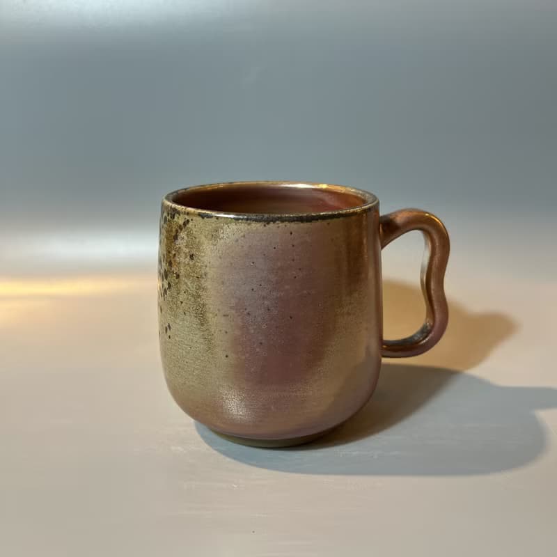 柴燒金彩落灰馬克杯 / 啤酒杯 / 小平凡手作