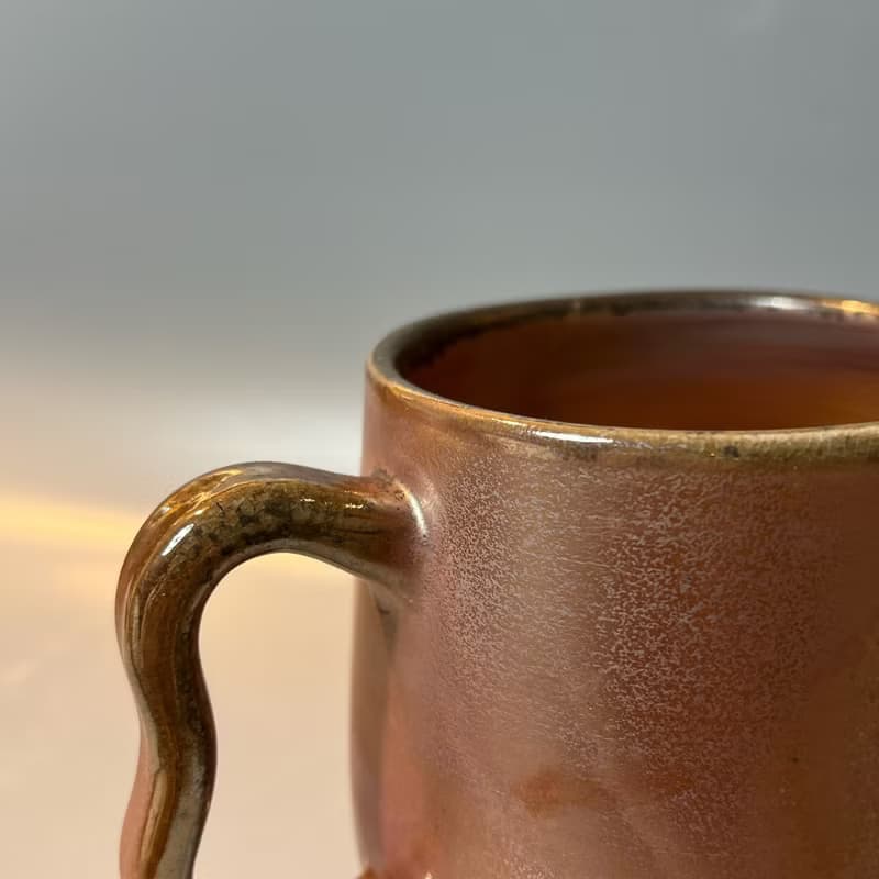 柴燒金彩落灰馬克杯 / 啤酒杯 / 小平凡手作