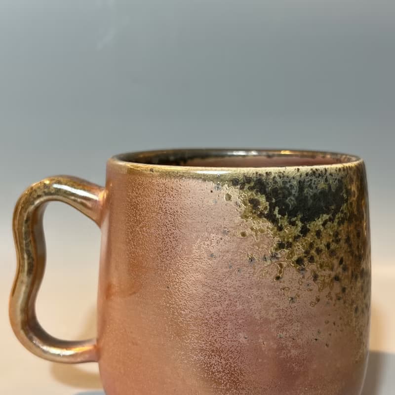 柴燒金彩落灰馬克杯 / 啤酒杯 / 小平凡手作