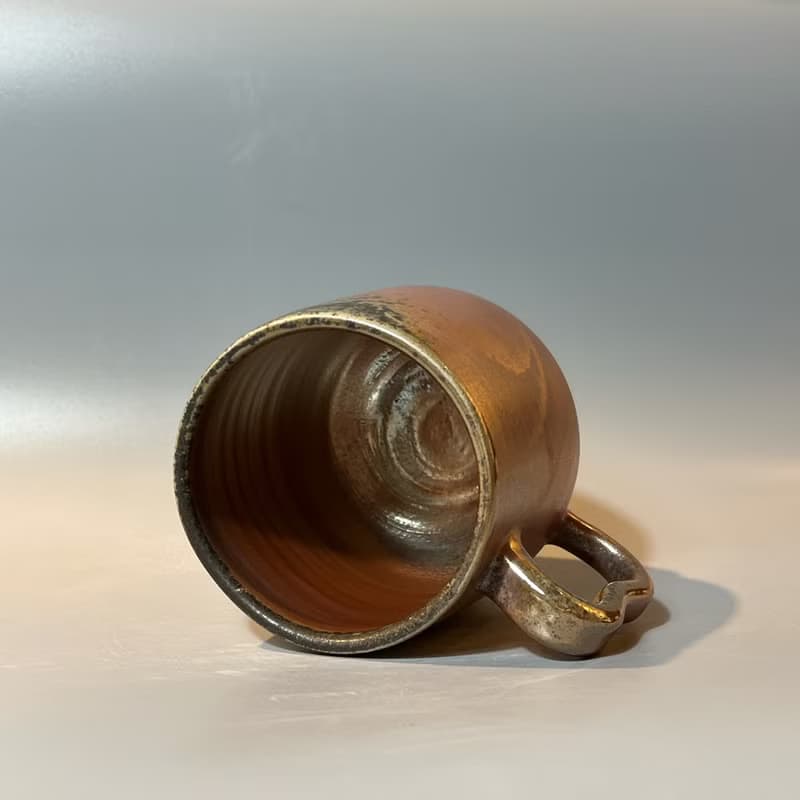 柴燒金彩落灰馬克杯 / 啤酒杯 / 小平凡手作