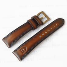 Vintage Brown Watchband for Tudor watch, genuine leather